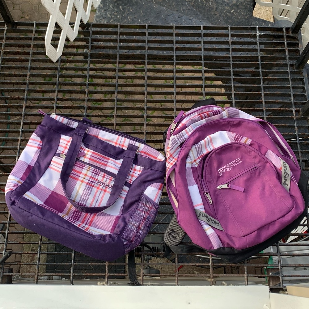 Jansport Backpack Laptop Bag Set